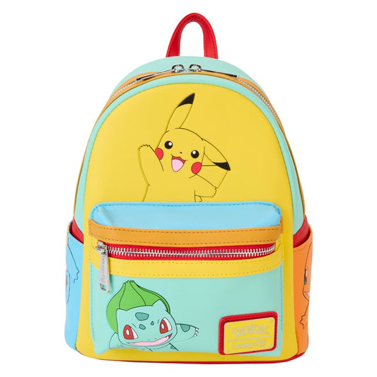 Pokemon Loungefly Sac A Dos Pikachu et Bulbizarre