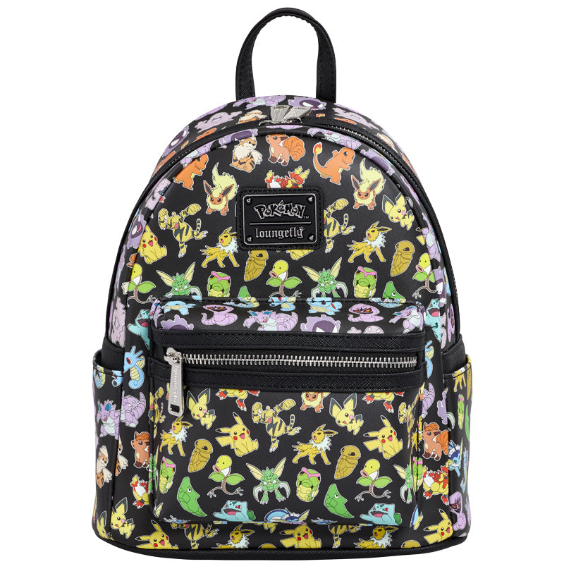 Pokemon Loungefly Sac A Dos Pokemon Party Full Print