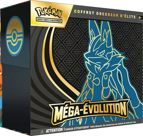 Coffret Pokémon Dresseur d'élite - ME01 - Lucario - Méga-Évolution