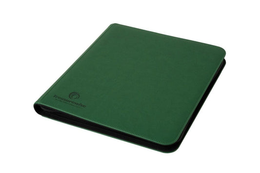 Binder 480 emplacements TreasureWise Vert - WiseGuard XL Zip Binder 12 Emplacements (4x3) - Portfolio - VegaStore