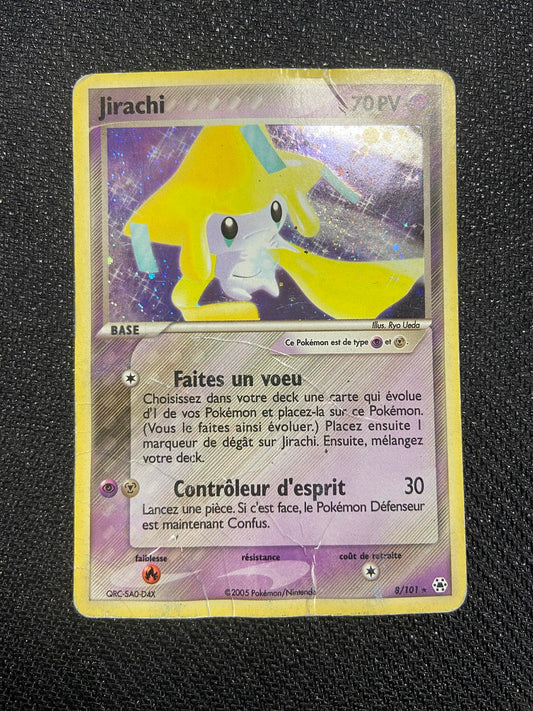 Carte Pokémon Jirachi 8/101 EX : Légendes Oubliées