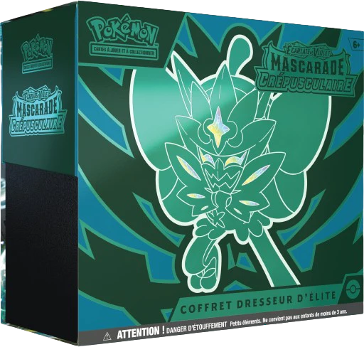 Coffret Pokémon Dresseur d'élite - EV06 - Mascarade Crépusculaire