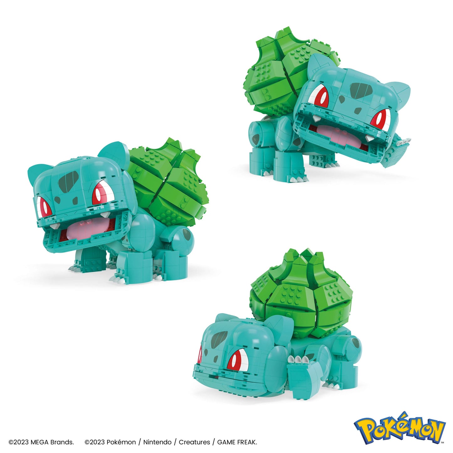 Pokémon jeu de construction Mega Construx Bulbizarre Géant 25 cm