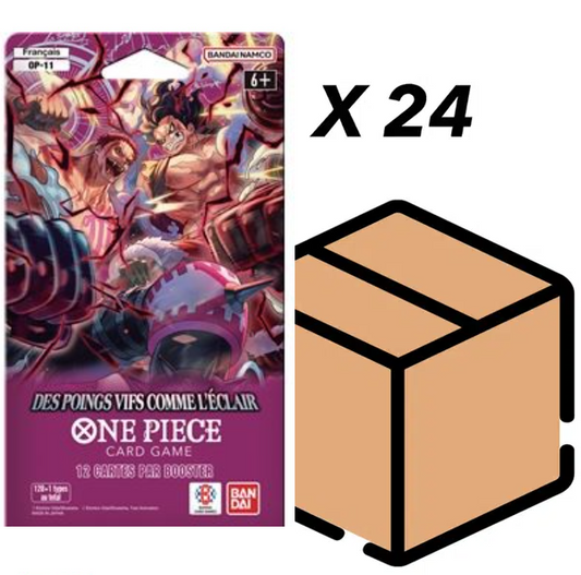 Case de 24 Blister One piece OP-11 FR