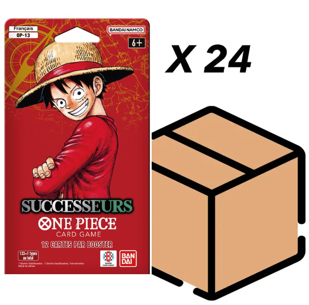 Case de 24 Blister One piece OP-13 FR
