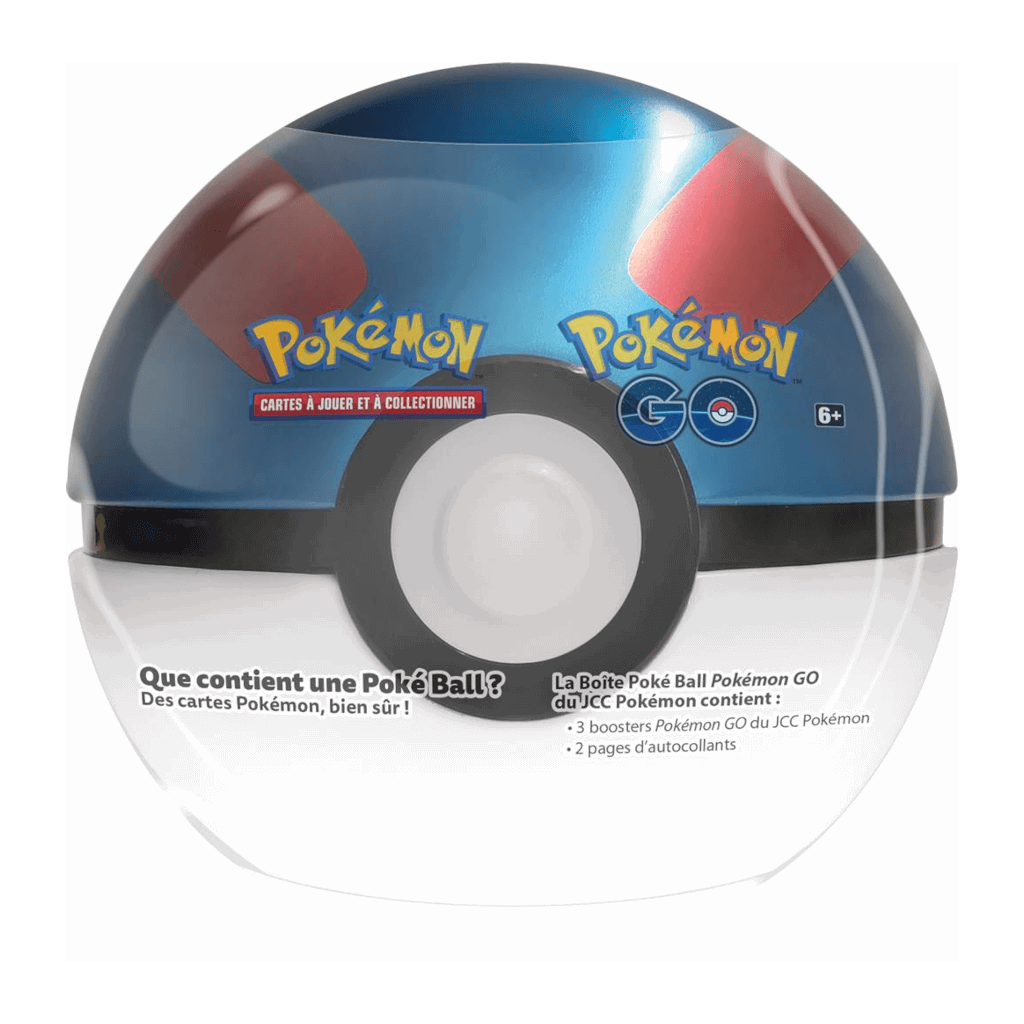 POKÉBALL TIN GO - POKÉMON - COFFRET