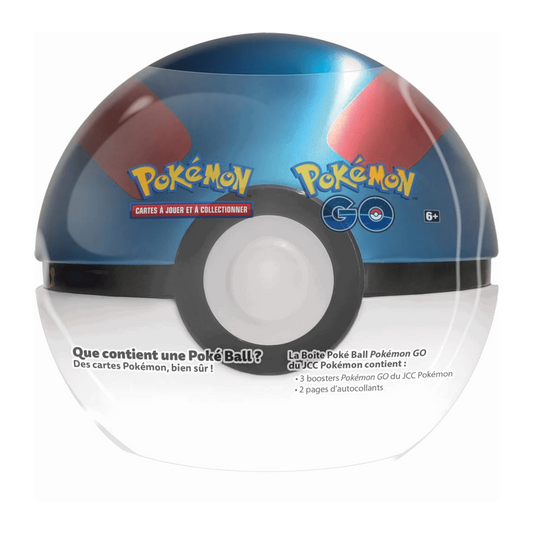 POKÉBALL TIN GO - POKÉMON - COFFRET