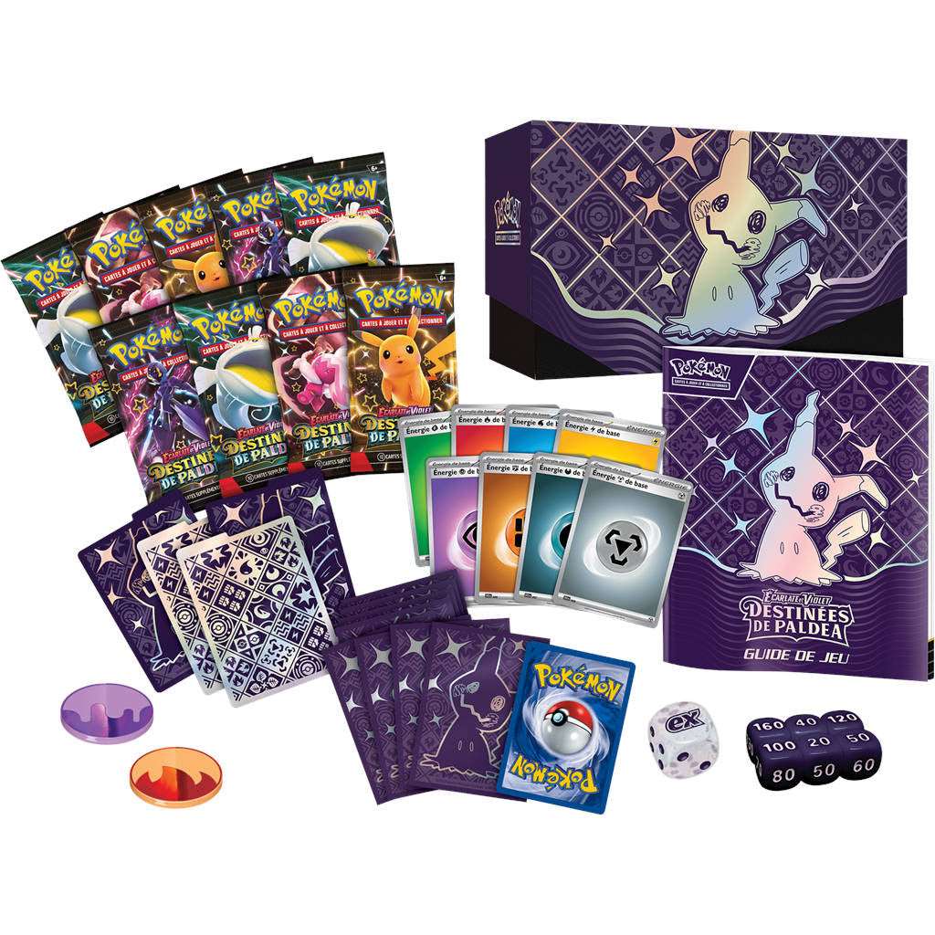 Coffret Pokémon Dresseur d'élite - EV4.5 - Destinées de Paldea