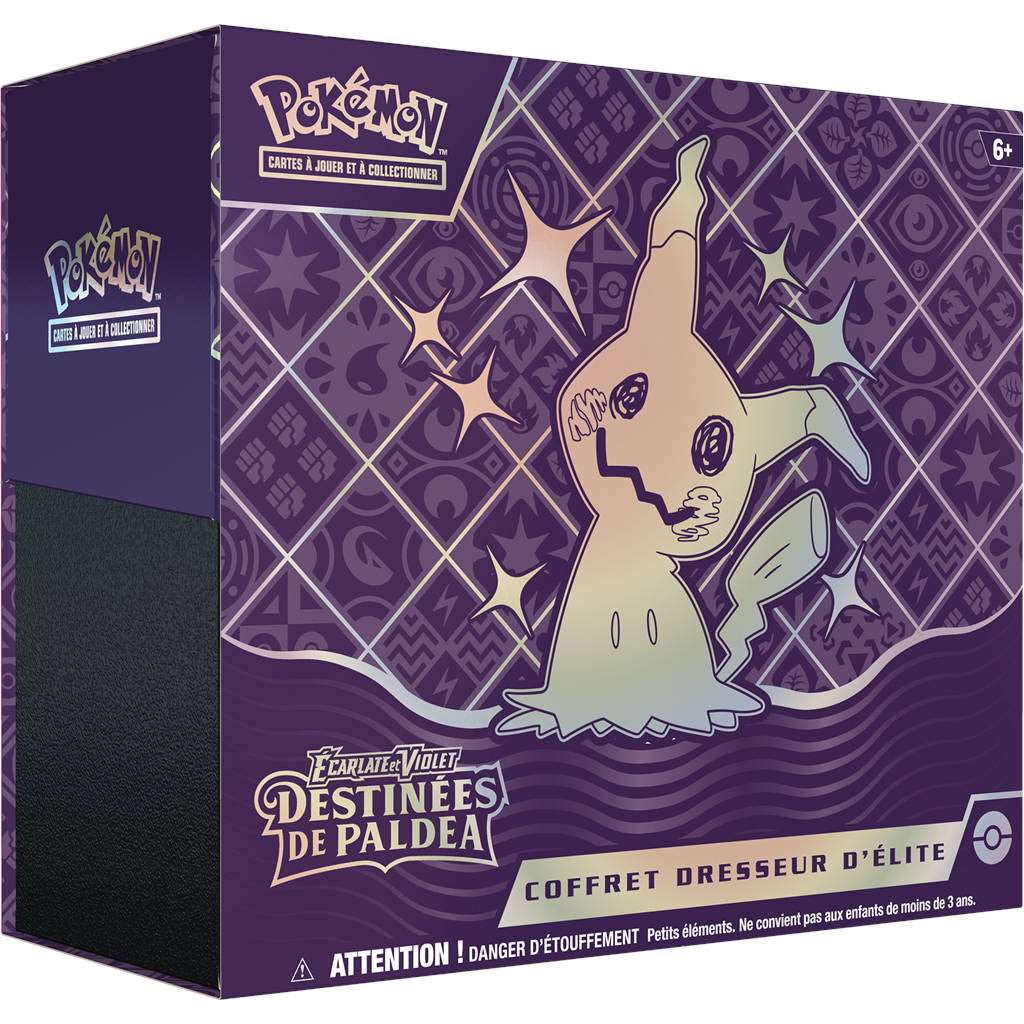 Coffret Pokémon Dresseur d'élite - EV4.5 - Destinées de Paldea