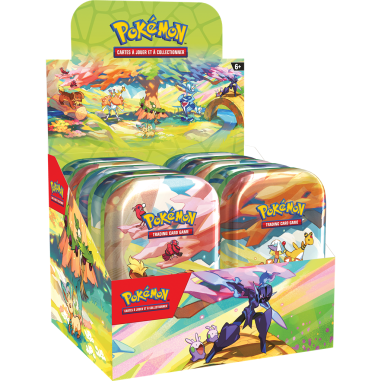 Display de 10 Mini Tins Pokémon