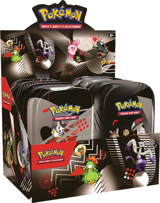 Display de Mini Tins - EV10.5 - Flamme blanche & Foudre noir