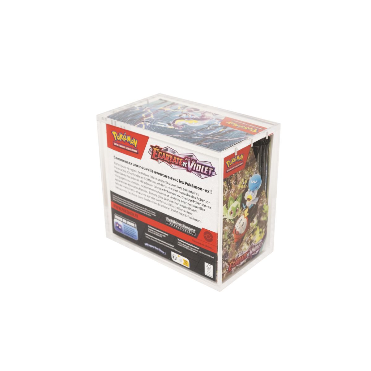 Protection Acrylique - Pokémon - Boite de Boosters