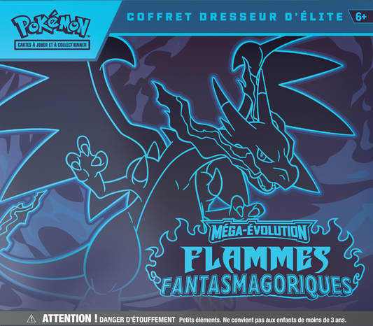 Coffret Pokémon Dresseur d'élite - ME02 - FLAMMES PHANTASTIQUE
