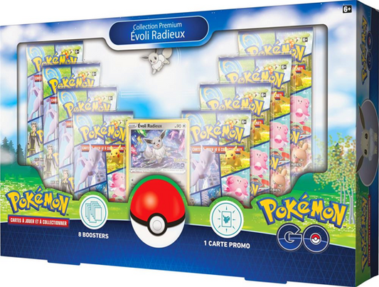 Coffret premium Evoli Radieux Pokémon Go