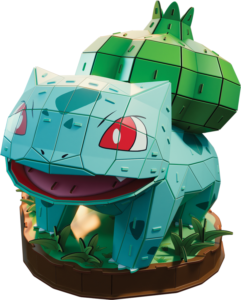 Bulbizarre - 4D Build Pokémon