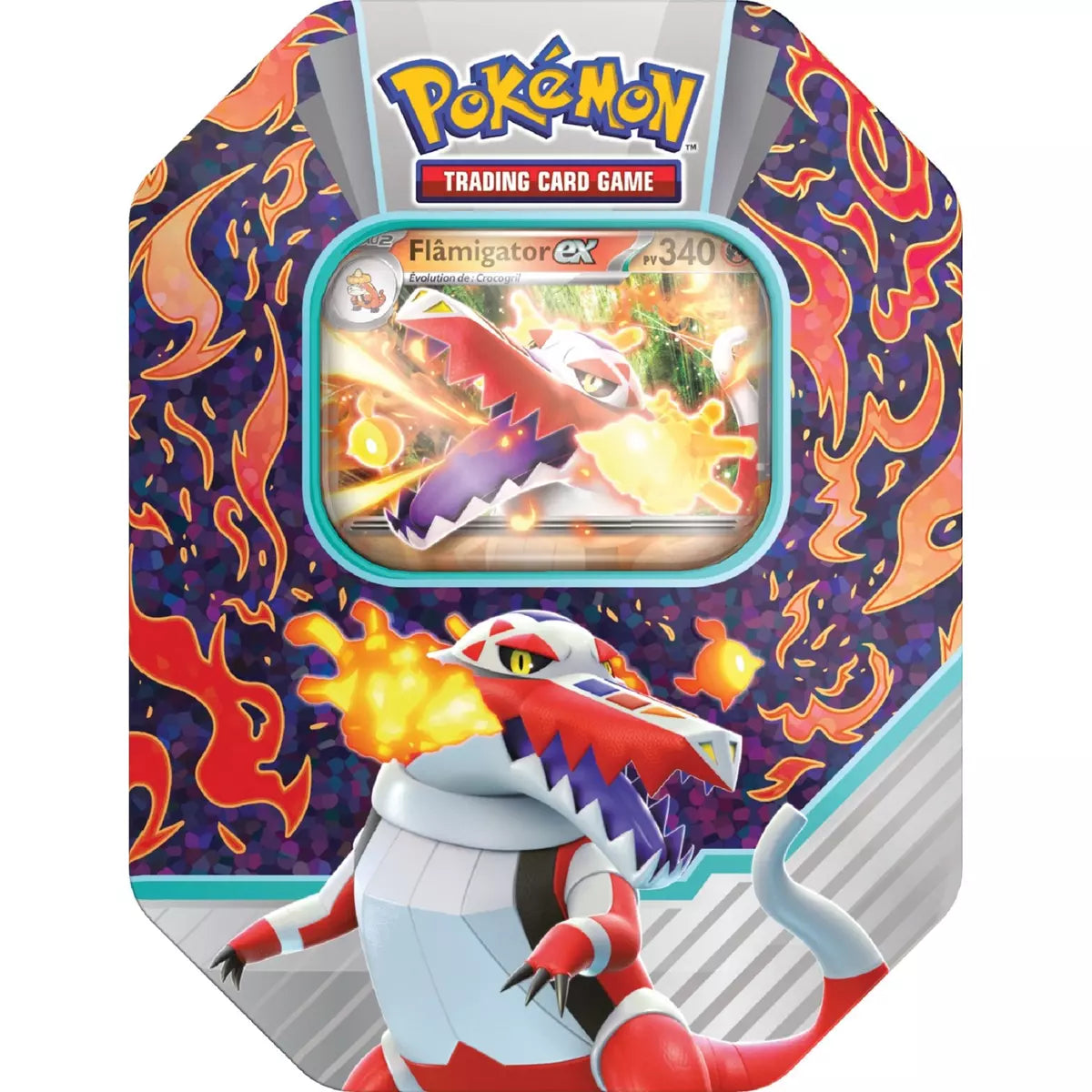 Pokébox Pokémon Ecarlate et Violet -  Flamigator Ex