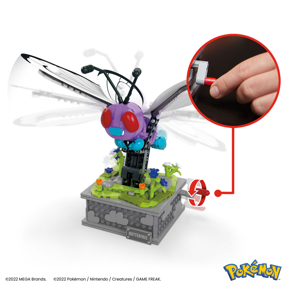 Pokémon jeu de construction Mega Construx Motion Papilusion 22 cm