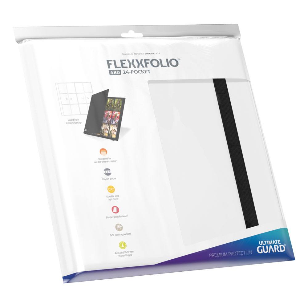 Portfolio 480 Ultimate Guard Flexxfolio Blanc - 24 Emplacements (4x3)